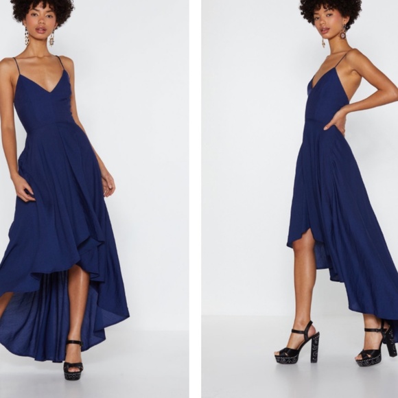 New! Nasty Gal Rule the dance floor dress in Stone - Picture 8 of 16